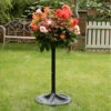 The Easy Fill Hanging Basket Pedestal Planter