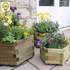 Marford Hexagonal Planter Set 6 Marford Hexagonal Planter Set -Garden Centre Store 160098 2