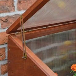 Hardwood Mini Greenhouse -Garden Centre Store 160265 2