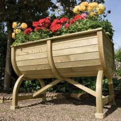 Marberry Barrel Planter -Garden Centre Store 160269 2