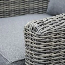 Bunbury Sofa Set Grey Weave -Garden Centre Store 160288 5