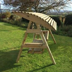 Miami 3 Seater Swing Seat With Cushion -Garden Centre Store 160505 2