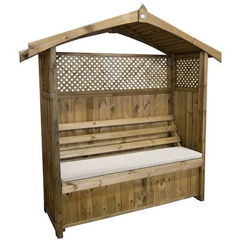 Hampshire Arbour With Storage Box And Cushion 2 Hampshire Arbour With Storage Box And Cushion - Image 2