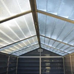 Palram 6x3 Skylight Grey Deco Apex Shed -Garden Centre Store 160732 5