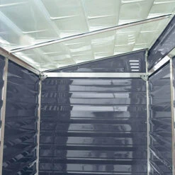Palram 4x6 Skylight Grey Pent Shed -Garden Centre Store 160733 4
