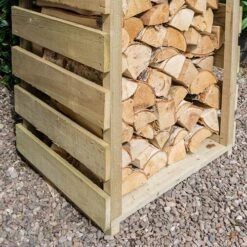 Narrow Log Store -Garden Centre Store 160742 5