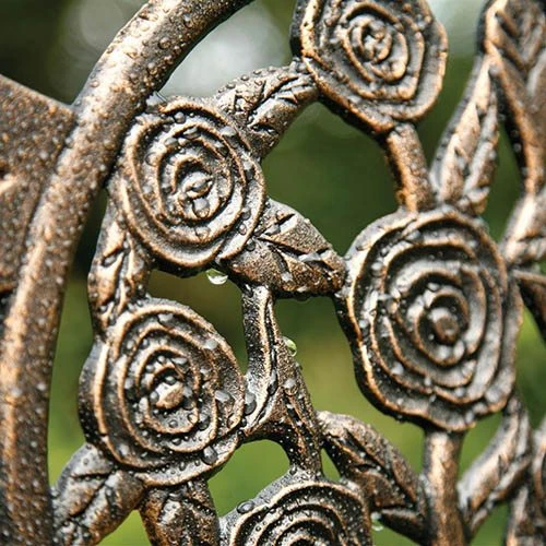 Coalbrookdale Garden Bench - Bronze 2 Coalbrookdale Garden Bench - Bronze - Image 2