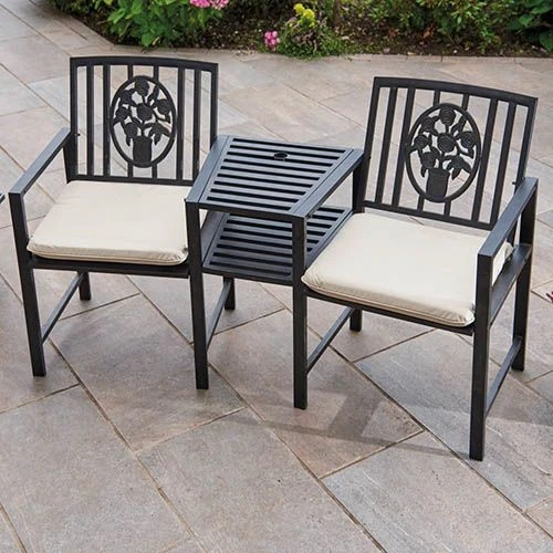 Coalbrookdale Duo Bench & Table 2 Coalbrookdale Duo Bench & Table - Image 2