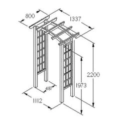 Ryeford Arch 7 Ryeford Arch -Garden Centre Store 161043 3