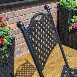 Havana Bistro Set-Black -Garden Centre Store 161193 2