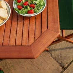 Plumley Set Green Cushions, Parasol & 15Kg Base -Garden Centre Store 161194 2