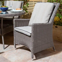 Prestbury 4 Seater Dining Set-Natural Stone -Garden Centre Store 161226 2