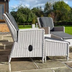 Prestbury Lounger Set Putty Grey -Garden Centre Store 161229 2