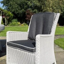 Prestbury 4 Seater Dining Set Putty Grey 12 Prestbury 4 Seater Dining Set Putty Grey -Garden Centre Store 161230 4