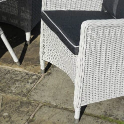 Prestbury 4 Seater Dining Set Putty Grey 15 Prestbury 4 Seater Dining Set Putty Grey -Garden Centre Store 161230 7