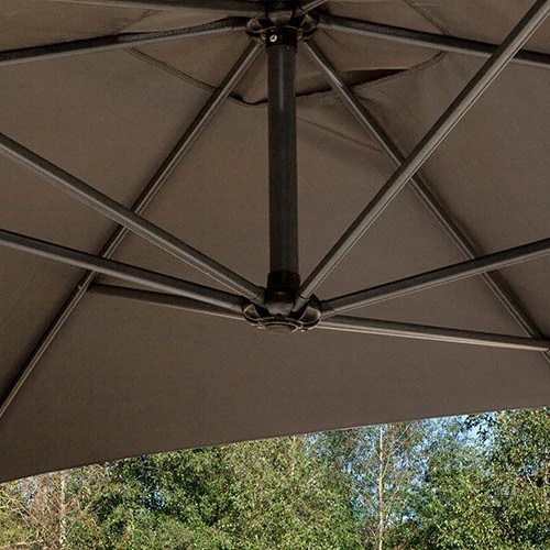 Prestbury Rectangular Overhang Parasol 3 Prestbury Rectangular Overhang Parasol - Image 3