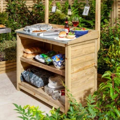 Barbecue Servery -Garden Centre Store 161353 2