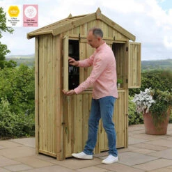 Garden Bar And 2 Stool Set -Garden Centre Store 161414 3