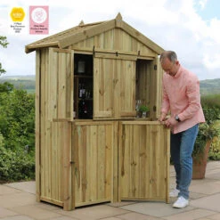 Garden Bar And 2 Stool Set -Garden Centre Store 161414 4