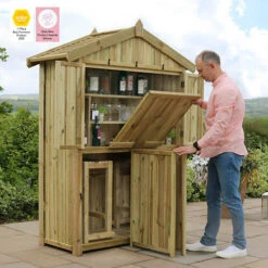 Garden Bar And 2 Stool Set -Garden Centre Store 161414 5