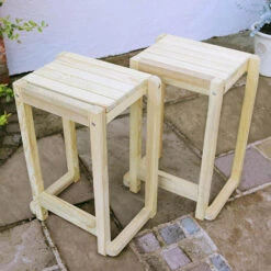 Garden Bar And 2 Stool Set -Garden Centre Store 161414 8