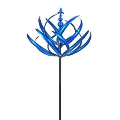 Blue Tulip Wind Sculpture