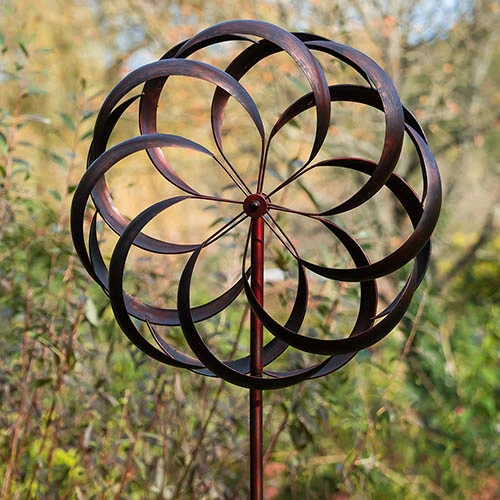 Grantchester Burnished Gold Wind Sculpture 1 Grantchester Burnished Gold Wind Sculpture