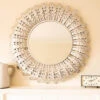 Silver Leaf Indoor Mirror