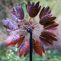 Hampton Wind Sculpture Burnished Gold