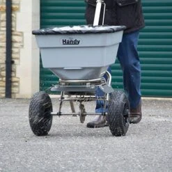 The Handy 100lbs Push Salt Spreader -Garden Centre Store 180220 2