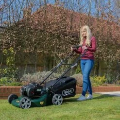 Webb 18'' Self Propelled Steel Deck Petrol Rotary Mower -Garden Centre Store 180237 2