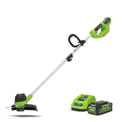 Greenworks 40V Front Mount Trimmer With 2Ah Battery & Charger 1 Greenworks 40V Front Mount Trimmer With 2Ah Battery & Charger