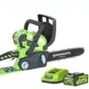 Greenworks 40v 30cm (12") Chainsaw With 2Ah Battery And Charger