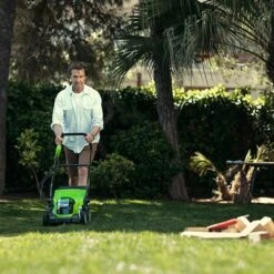 Greenworks 40v 35cm Walk Behind Mower With 2Ah Battery And Charger -Garden Centre Store 180286 6