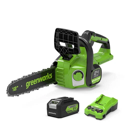 Cordless Brushless Chainsaw With 2Ah Battery & Charger 1 Cordless Brushless Chainsaw With 2Ah Battery & Charger